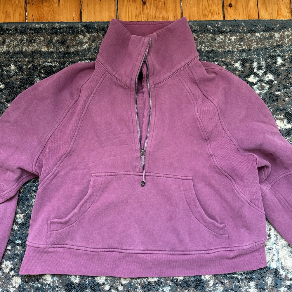 Lulu lemon Scuba sweatshirt, size M/L, purple